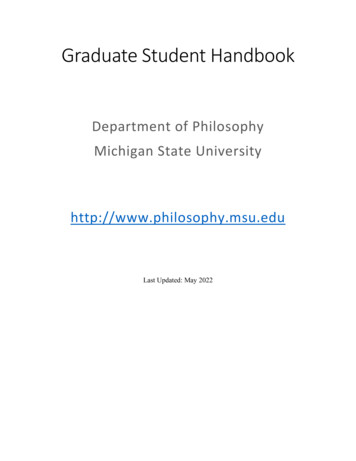 Department Of Philosophy Michigan State University Www .