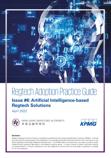 Regtech Adoption Practice Guide