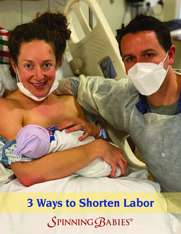 3 Ways To Shorten Labor - Comfort In Pregnancy And Easier .