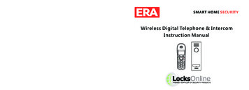Wireless Digital Telephone & Intercom Instruction Manual