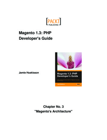 Magento 1.3: PHP Developer's Guide - Hindu Maquinas