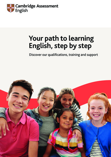 Your Path To Learning English, Step By Step
