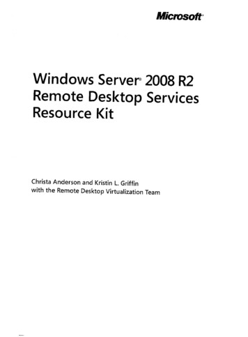 Remote Desktop Services - GBV