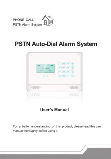 PSTN Auto-Dial Alarm System
