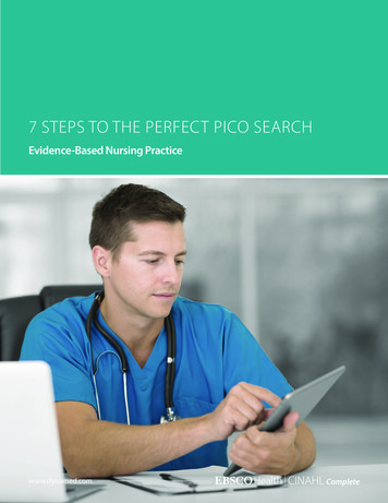 7 Steps To The Perfect Pico Search - EBSCO Information Services