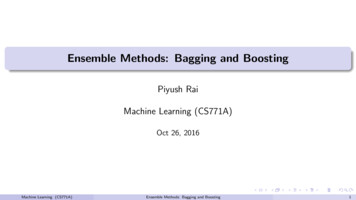 Ensemble Methods: Bagging And Boosting - IIT Kanpur