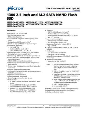 1300 2.5-Inch And M.2 NAND Flash SSD - Advantech