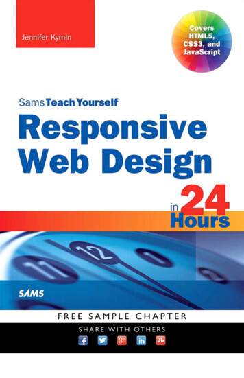Sams Teach Yourself Responsive Web Design In 24 Hours