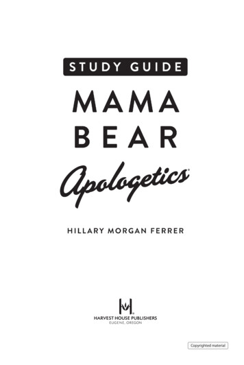 Mama Bear Apologetics Study Guide - Harvest House