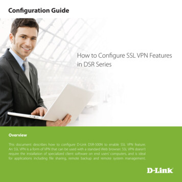 How To Configure SSL VPN Features In DSR Series