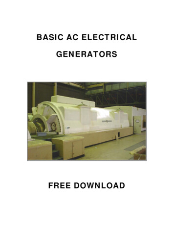 AC Electrical Generators - Brown University