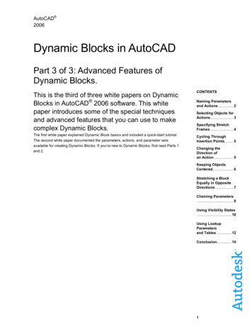 Dynamic Blocks In AutoCAD - CAD Masters