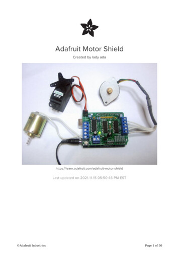 Adafruit Motor Shield