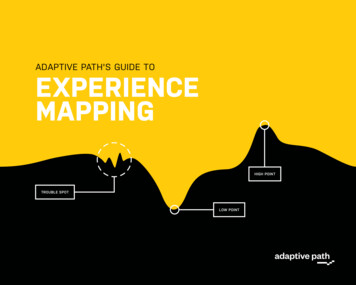 AdAptive PAth's Guide To Experience Mapping
