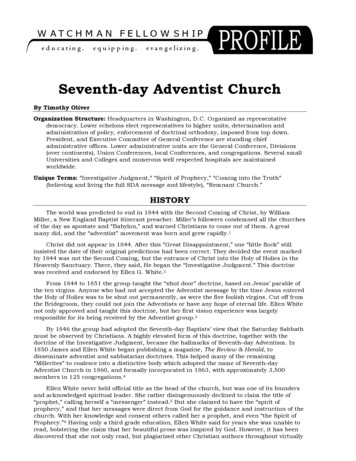Seventh-day Adventist Church Profile