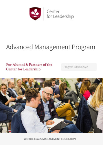 Advanced Management Program - Center-for-leadership 