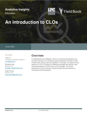 An Introduction To CLOs - Content.ftserussell 