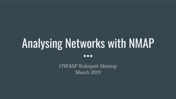 Analysing Networks With NMAP - OWASP