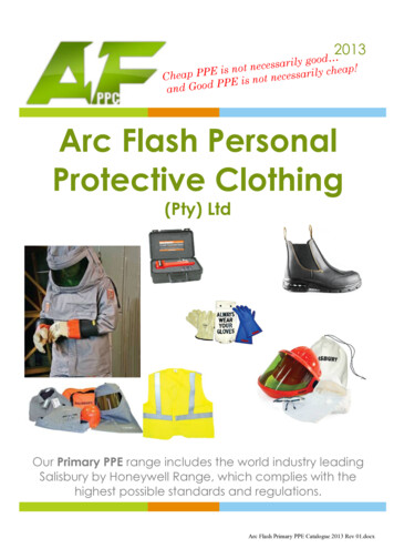 Arc Flash Personal Protective Clothing