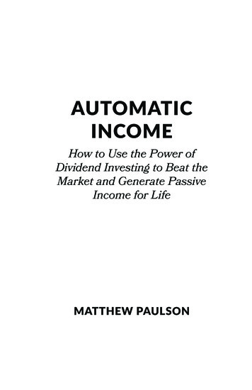 AUTOMATIC INCOME - MarketBeat