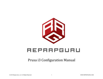 Prusa I3 Configuration Manual - Images-na.ssl-images .