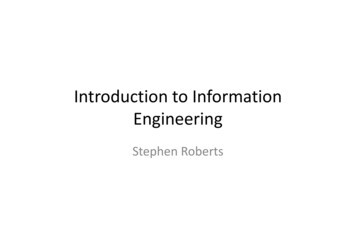 Introduction To Information Engineering (2)