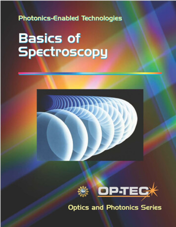 Basics Of Spectroscopy Dec 2006 - SPIE