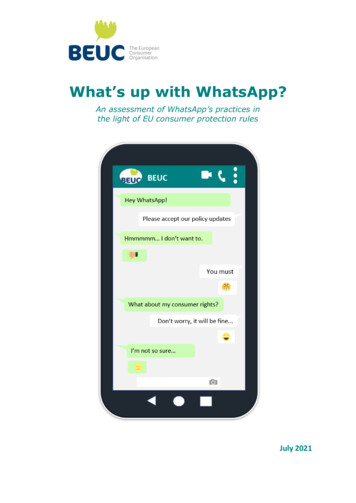 What’s Up With WhatsApp?