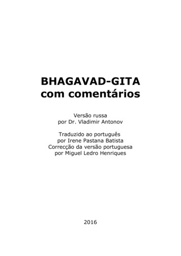 BHAGAVAD-GITA Com Comentários - Swami-center 