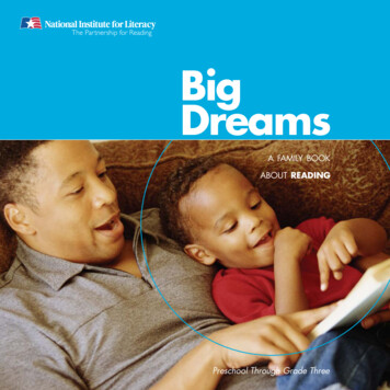 Big Dreams - A Family Book About Reading - Preschool .