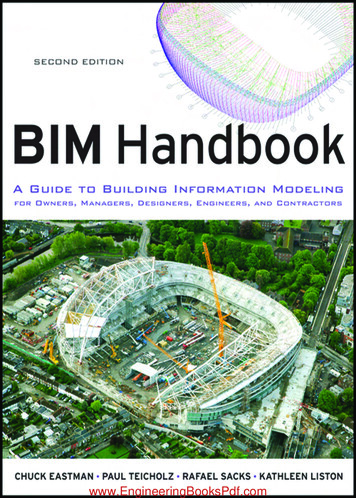 BIM Handbook: A Guide To Building Information Modeling For .