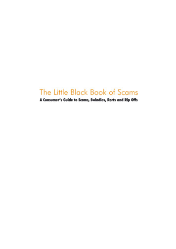 The Little Black Book Of Scams - Crimes Of Persuasion