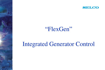 FlexGen Integrated Generator Control