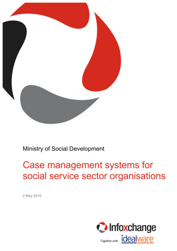 Case Management Systems For Social Service Sector Organisations - ImproveIT