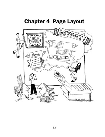 Chapter 4 Page Layout