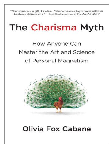 The Charisma Myth - Internet Archive