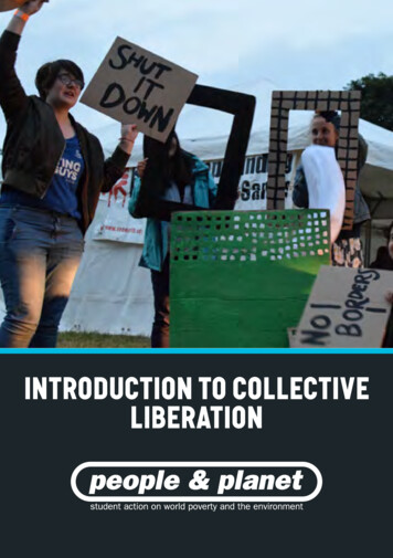 Introduction To Collective Liberation - People & Planet