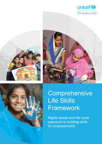 Comprehensive Life Skills Framework - UNICEF
