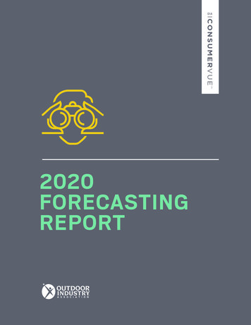 2020 FORECASTING REPORT