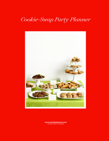 Cookie-Swap Party Planner - Martha Stewart