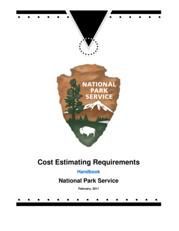 Cost Estimating Requirements Handbook, February 2011