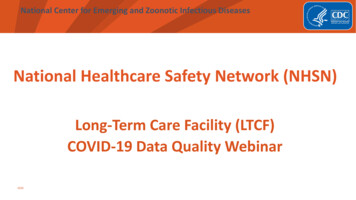 National Healthcare Safety Network (NHSN)