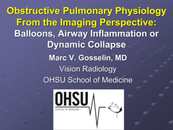 Obstructive Pulmonary Physiology From The Imaging 