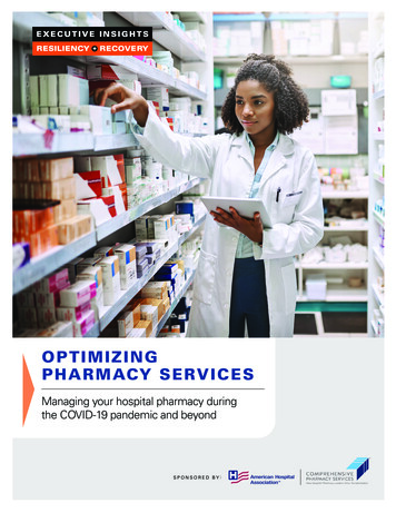 Optimizing Pharmacy Services