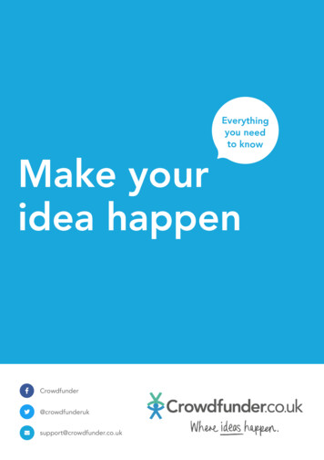 Hing You Need To Know Make Your Idea Happen