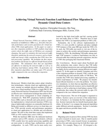 Achieving Virtual Network Function Load-Balanced Flow Migration In .