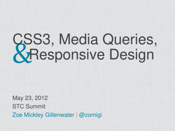 CSS3 Media Queries Responsive Design - Zomigi 