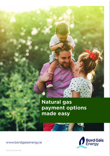 Natural Gas Payment Options Made Easy