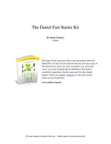 The Daniel Fast Starter Kit