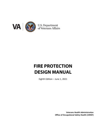 Fire Protection Design Manual - Whole Building Design Guide